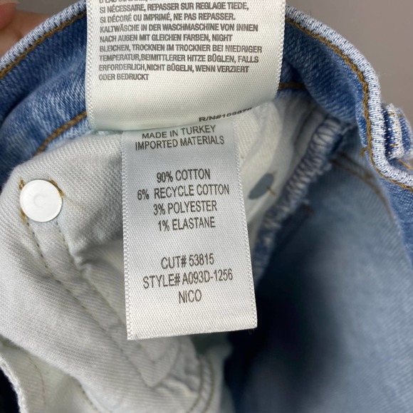 Agolde Jeans Nico High Rise Slim Fit Embark Size 26 - Picture 13 of 13